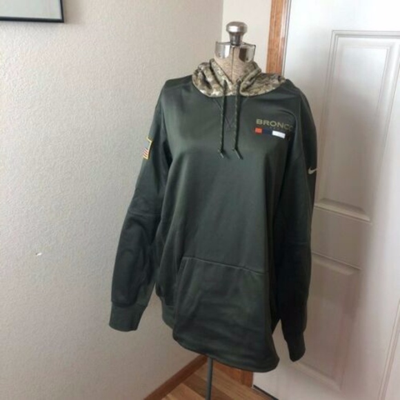 broncos salute to service hoodie